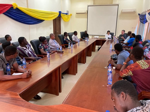 Präsentation und Diskussion Universität Cape Coast